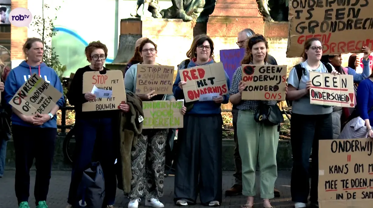 250 studenten protesteren in Leuven
